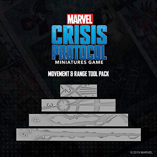 Atomic Mass- Marvel Crisis Protocol Measurement Tools Inglés, Color cp03en (Fantasy Flight Games