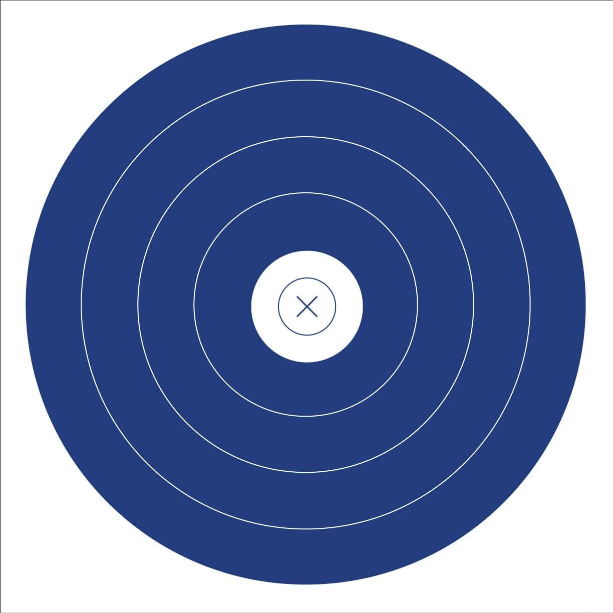 SAS Paper Target Face for Bow Shooting Range Gun Rifle Practice Compound Recurve Competition