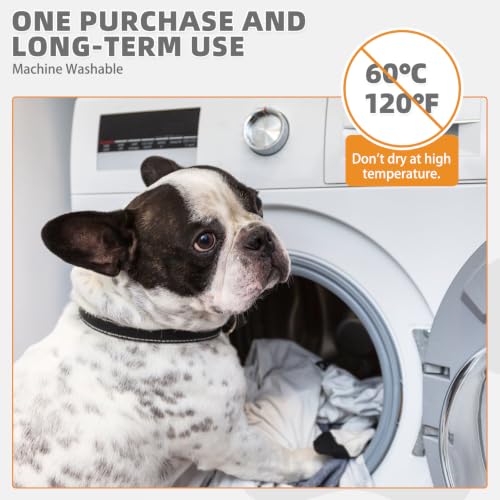 Image of KOOLTAIL Washable Pee Pads for Dogs, 2 Pack Halloween Pet Mats, Super Absorbent Reusable Puppy Training Pads Waterproof,Nonslip Leak-Proof Dog Pee Pad,Large Whelping Pads for Floor,Crate,Couch,36 inch*41 inch