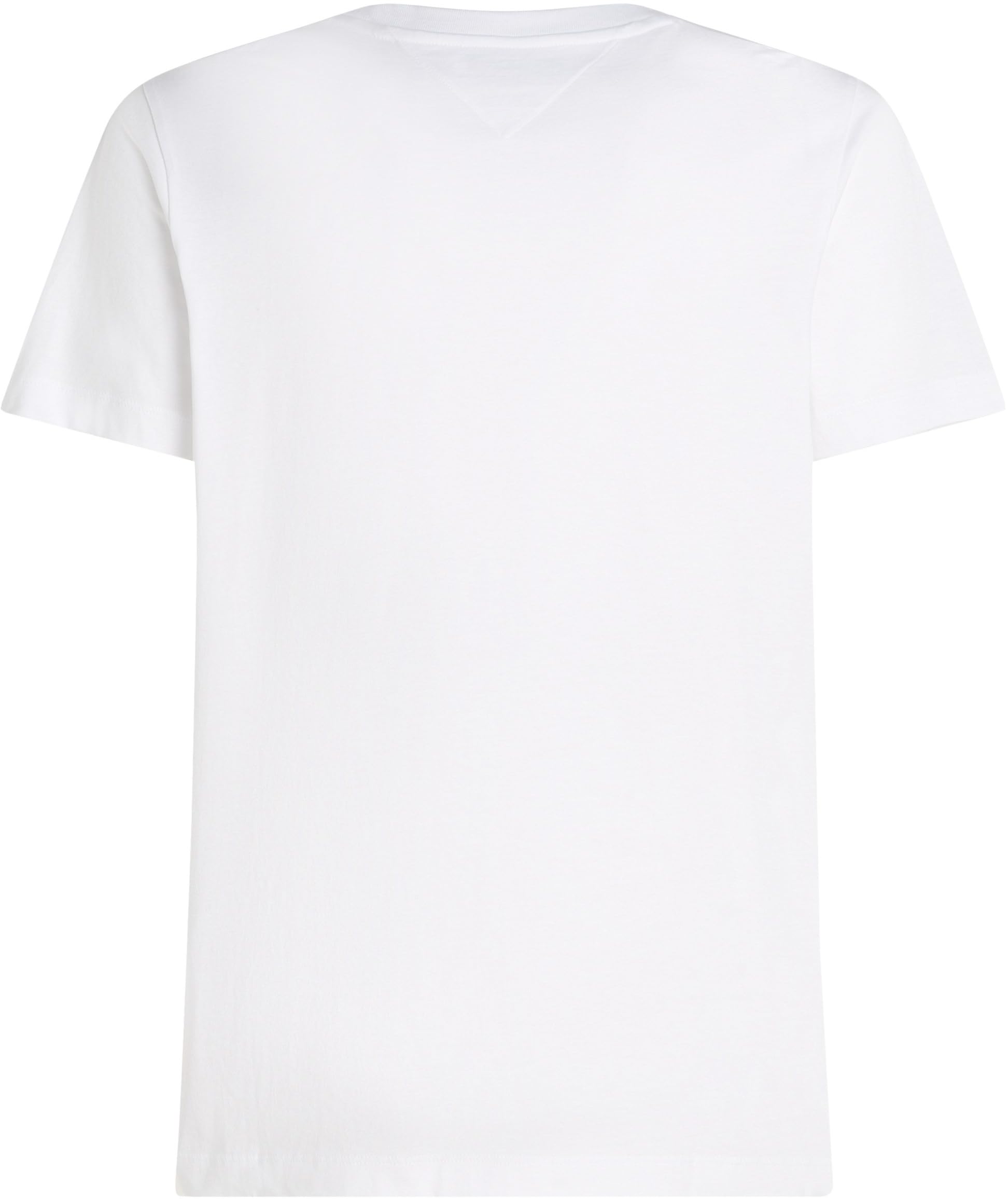 Tommy Hilfiger Camisetas de Manga Corta Hombre Essential Regular Fit con Cuello Redondo