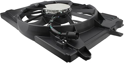 Miniatura 4 de AUTOKAY Ventilador de refrigeración del radiador, reemplazo del refrigerador del condensador del radiador del motor para Chevrolet Cruze 2017-2019