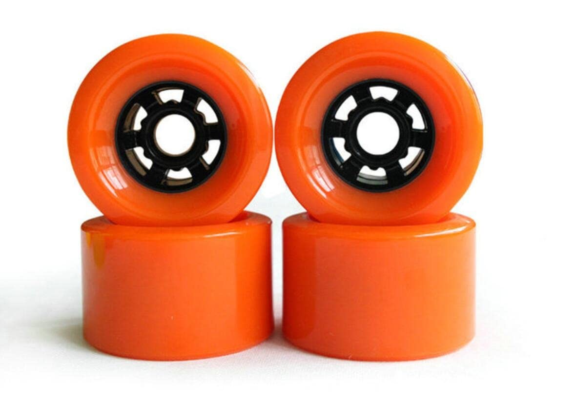 Rueda de patineta eléctrica 4pcs 83mm 90 mm 97mm Rueda de Longboard Shr78a PU Ruedas Grandes Ruedas Blandas Resistentes PU Ruedas de patineta