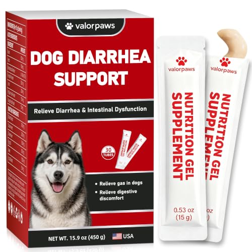 Diarrhea Supplement for Dog–Soothe Upset Stomach & Support Digestive Health, with Probiotics,Kaolin,Gentle Anti-Diarrhea Formula Natural Alternative to Dog Diarrhea Medication,All Breed & Size Dogs