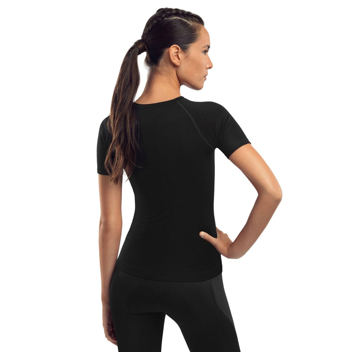 SIROKO Camiseta Interior Lana Ciclismo SRX Premium Skin Negro