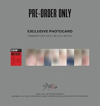 Amazon.com: Dreamus Stray Kids - MAXIDENT [CASE ver.] Album+Pre