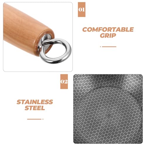 Poêle en acier inoxydable facile à nettoyer à structure robuste pour grill - 4