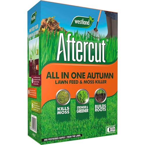 Westland Aftercut All In One Autumn Lawn Feed and Moss Killer 160m2 (20400592)
