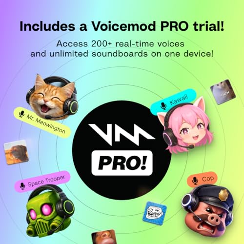 Key - VMKey Real-Time AI Voice Changer and Soundboard for Gaming Consoles (Compatible with PS5, PS4, Xbox, SWITCH2) - Image 4