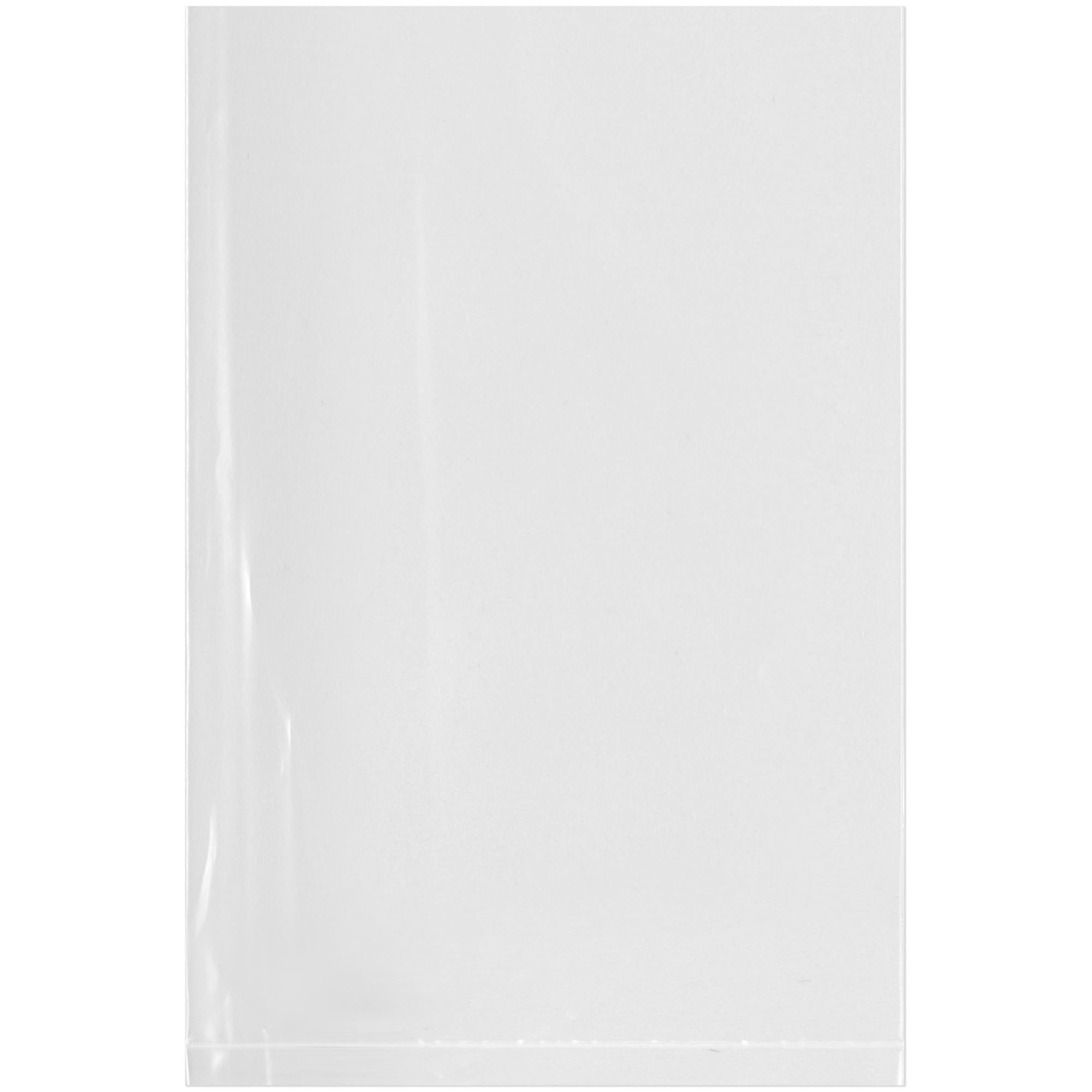 Sacs polyéthylène transparents Plymor 2 mil 10x15cm emballage ouvert sachet plastique