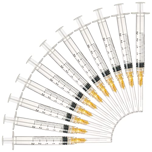 2,5 ml/cc Plastikschlauch mit 25G-25mm 20 Stück Cover