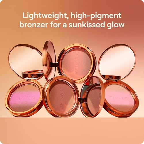 Live Tinted Huebeam Gradient Blushing Bronzer - Lightweight, Highly-Pigmented, Buildable & Blendable - Sunkissed, Glowy, Even Toned Skin Face Blush and Bronzer - Mojave Mirage - Image 3