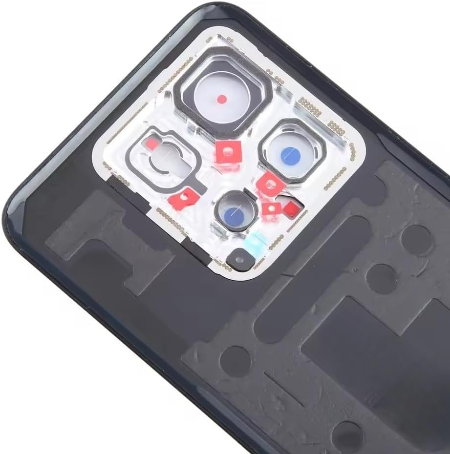 Compatible Rear Glass Panel for Xiaomi 14 Model 2303123AG – Battery Door Back Cover, Battery Back Cover Housing Replacement Part (White)