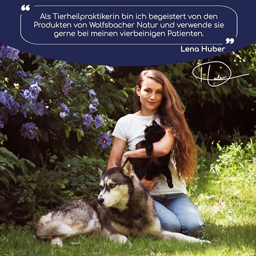 Wolfsbacher Libido Balance Pulver – Mönchspfeffer für Rüden, Natürliche Hormonregulierung, Verhaltensoptimierung, 100g