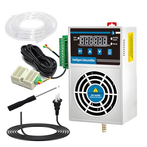 Grow Tent Dehumidifier with Temp & Humidity Controller
