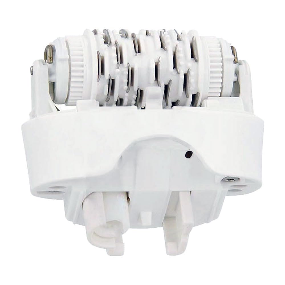 Anakel Home Repuesto Cabezal Depilación 67030946 Compatible con Braun Silkepil 7 Xpressive Pro y Compatible con Braun Silk Epil 5, Color Blanco