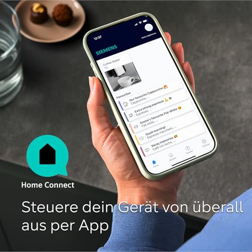 Siemens EQ700 Kaffeevollautomat mit App-Steuerung