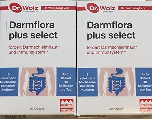 Dr. Wolz Darmflora plus select 2 x 40 Kapseln (Doppelpack)