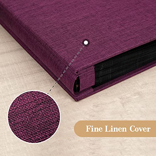 potricher Fotoalbum für 10,2 x 15,2 cm, 1000 Fotos, Leineneinband, extra großes Fassungsvermögen, Bilderbuch für Familie… – Ansicht 6