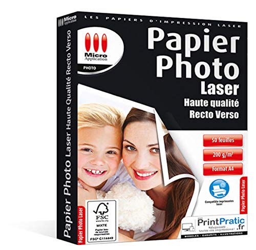 Micro Application Papier photo Laser A4 200 gm² - vue 7