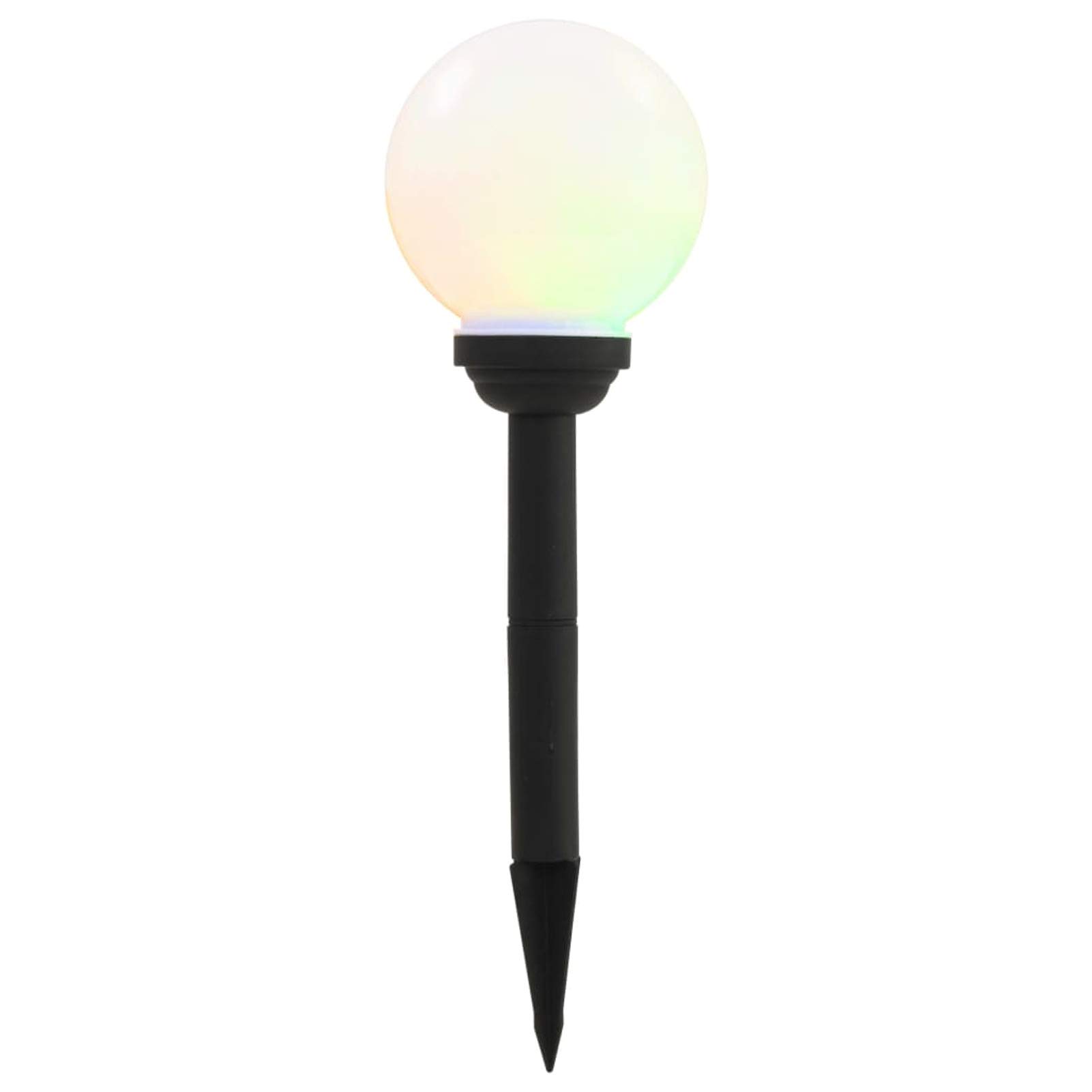 Lampade Solari da Esterni Sferiche 4pz LED RGB 15cm,Illuminazione,Illuminazione da giardino-44457