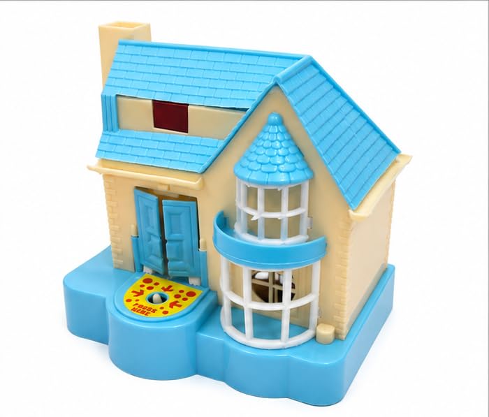 Image of Puppy House Coin Bank Toy for Kids | Automatic Coin Eating Dog Money Saving Box | Wind-Up Interactive Piggy Bank | Educational Gift for Boys & Girls (Blue)