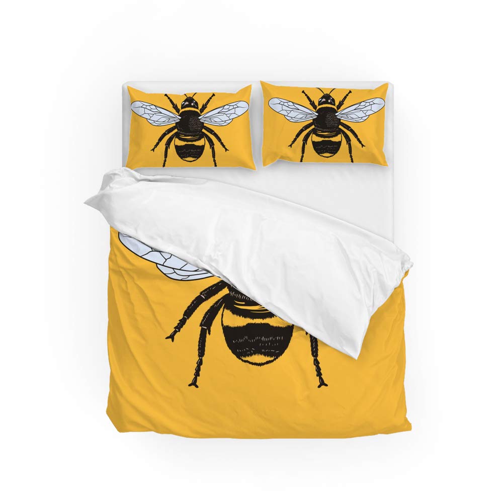 Parure de lit 3 pièces pour chambre d'amis motif comme sur la photo