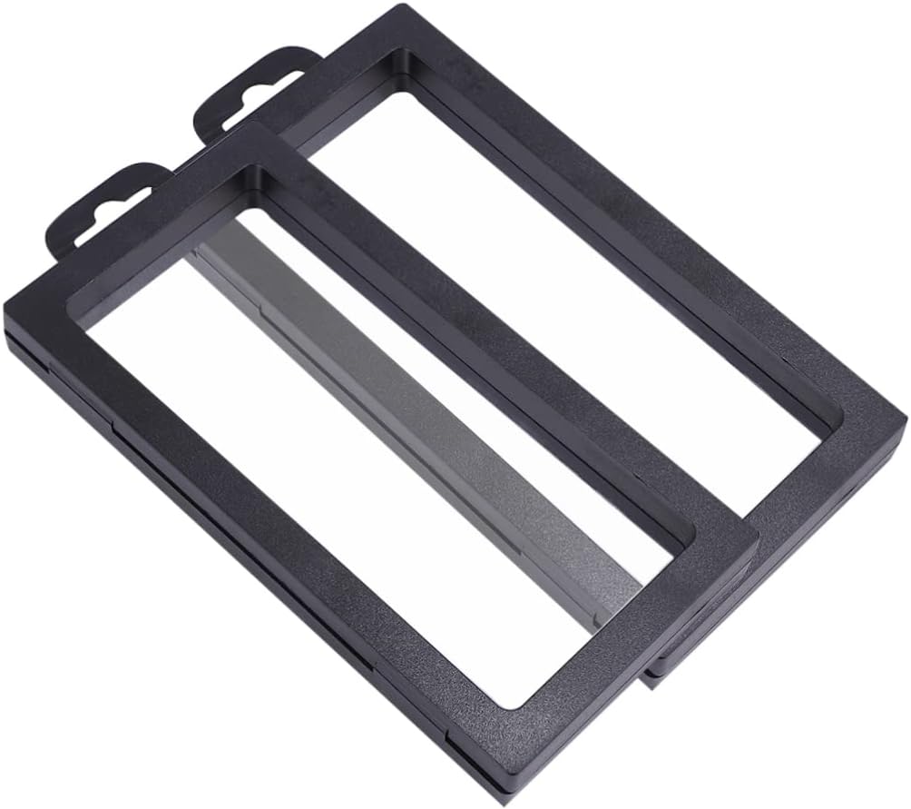 2Pcs PE Floating Jewelry Stand Display Frame for Medals