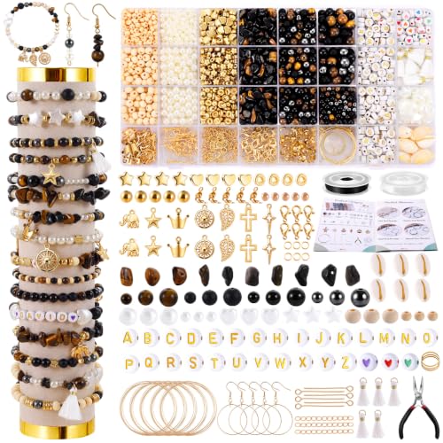 Image of Wurosi Jewelry Making Supplies Kit, Bracelet Making Kit for Adult
