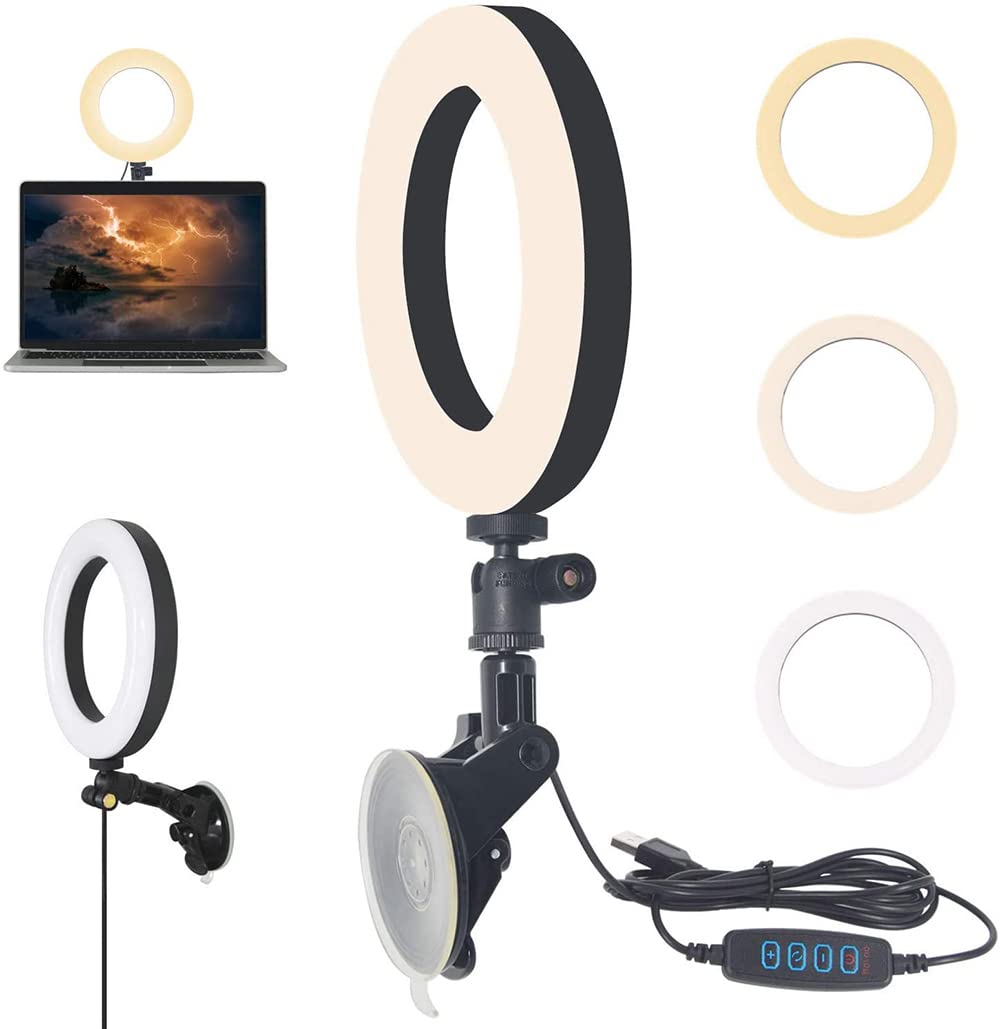 Buy Webcam Lighting for Zoom Calls, Remote Conference, Virtual Meeting