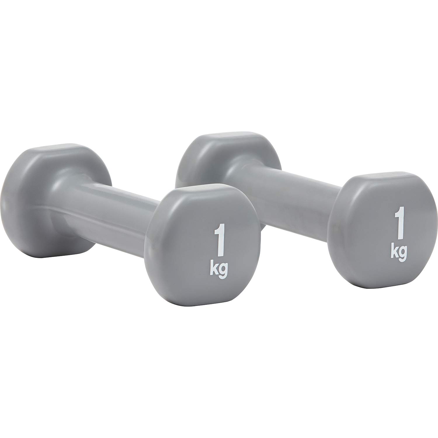 Reebok Unisex's Dumbbells, Black, 1 kg