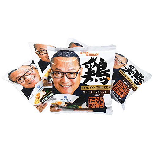 Sapporo Ichiban Tokyo Chicken Momosan Ramen, 3.44 Ounce (Pack of 5)