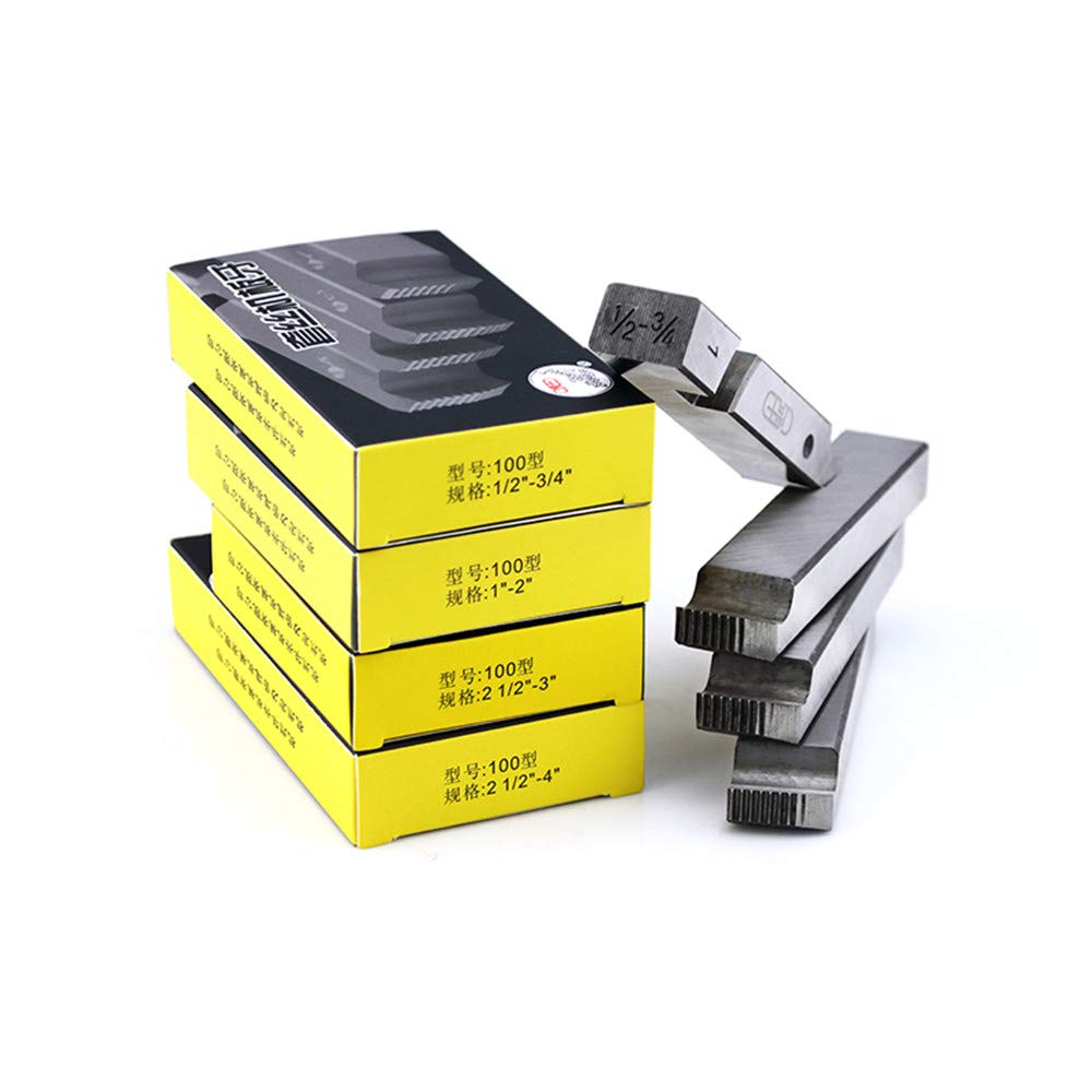 RanDal 1/2 '' - 4 '' 100 Utensile Per La Riparazione Di Fili In Acciaio Al Carbonio Estrattore Per Filettatrice Per Tubi Elettrici Huwang - # 01
