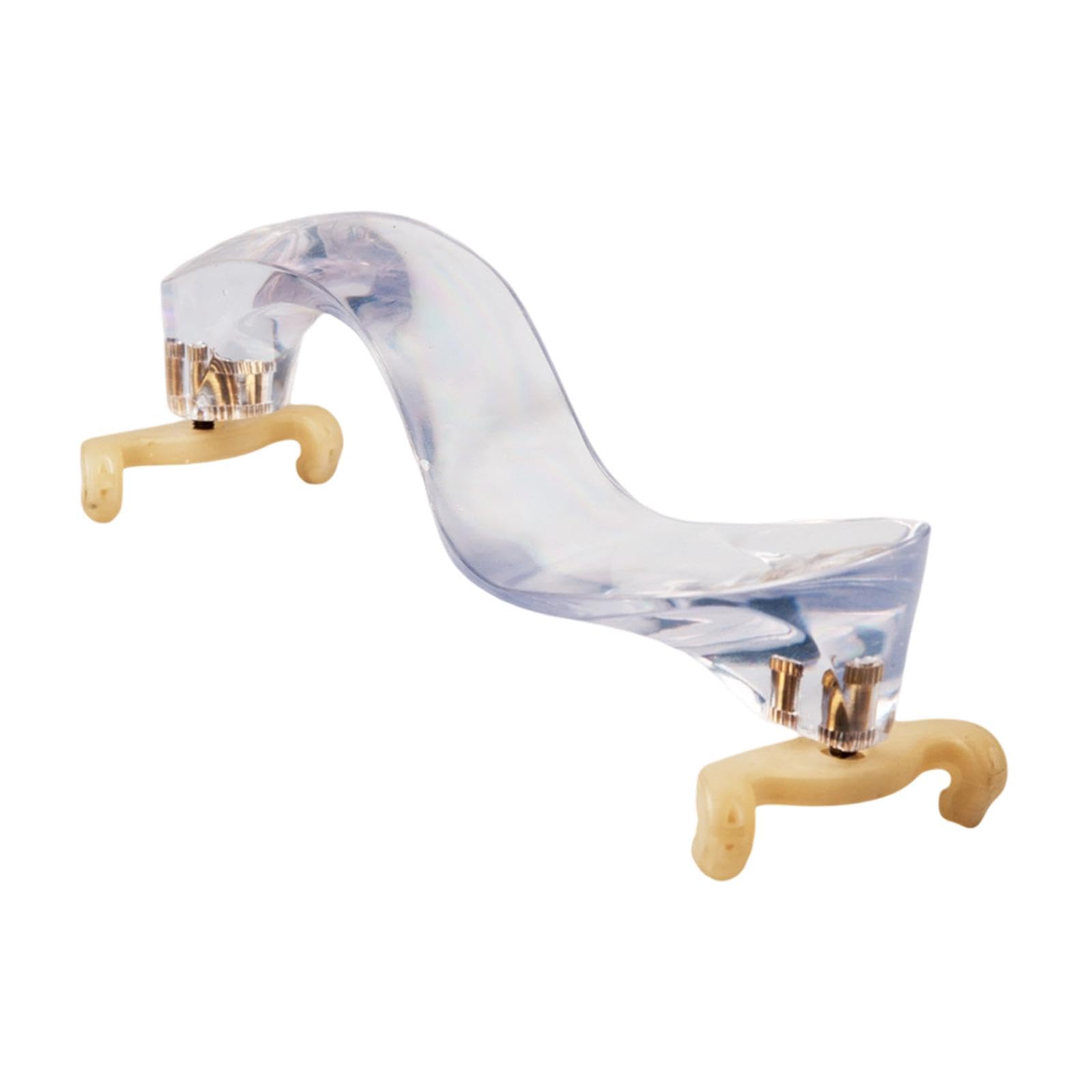 Générique Repose-épaule pour Violon Pad Coussin Ergonomique Antidérapant Accessoire Transparent Acrylique Silicone Adapté Aux Élèves Étudiants Scène Répétition, Kaki