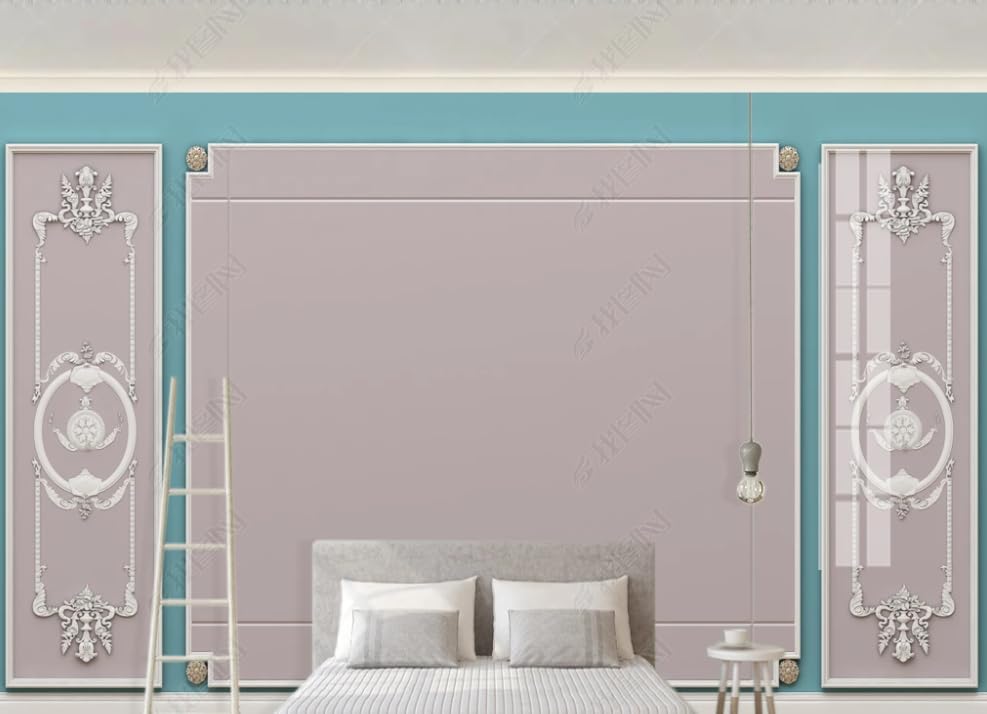 Papier peint intissé salon poster géant mural chambre effet plâtre