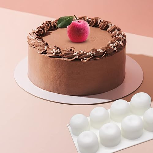 Miniatura 8 de Surakey Moldes de silicona para tartas para hornear, postre, gelatina, helado, formas de frutas, molde de silicona para chocolate, dulces,