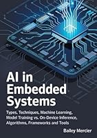 AI in Embedded Systems: Types, Techniques, Machine Learning, Model Training vs. On-device Inference, Algorithms, Frameworks and Tools. B0F65R6L1R Book Cover