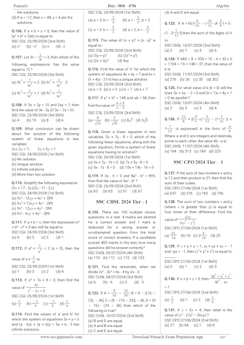 Image of Pinnacle SSC Maths 6800+ Chapter-Wise MCQs with Detailed Explanations & Short Tricks | English Medium | CGL Tier 1 & 2, CHSL, MTS, CPO, GD, Steno, JE, Delhi Police & Other Govt Exams | 7th Edition