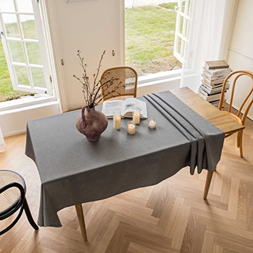 Home Brilliant Wipe Clean Table Cloth Rectangular 55x86 Inch - Image 2