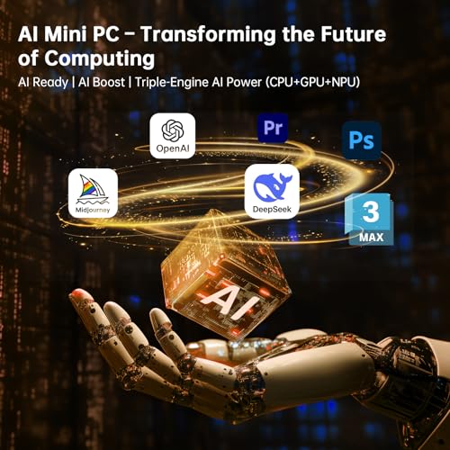Image of ASUS NUC 14 Pro AI Mini PC Win 11 Pro, Intel Ultra 7 155H, 32GB DDR5 RAM, 2TB PCIe SSD, Mini Desktop Computer with Intel Arc GPU, AI Ready, AI Boost, Thunderbolt 4, Quad 4K HDR Display, VESA Mount