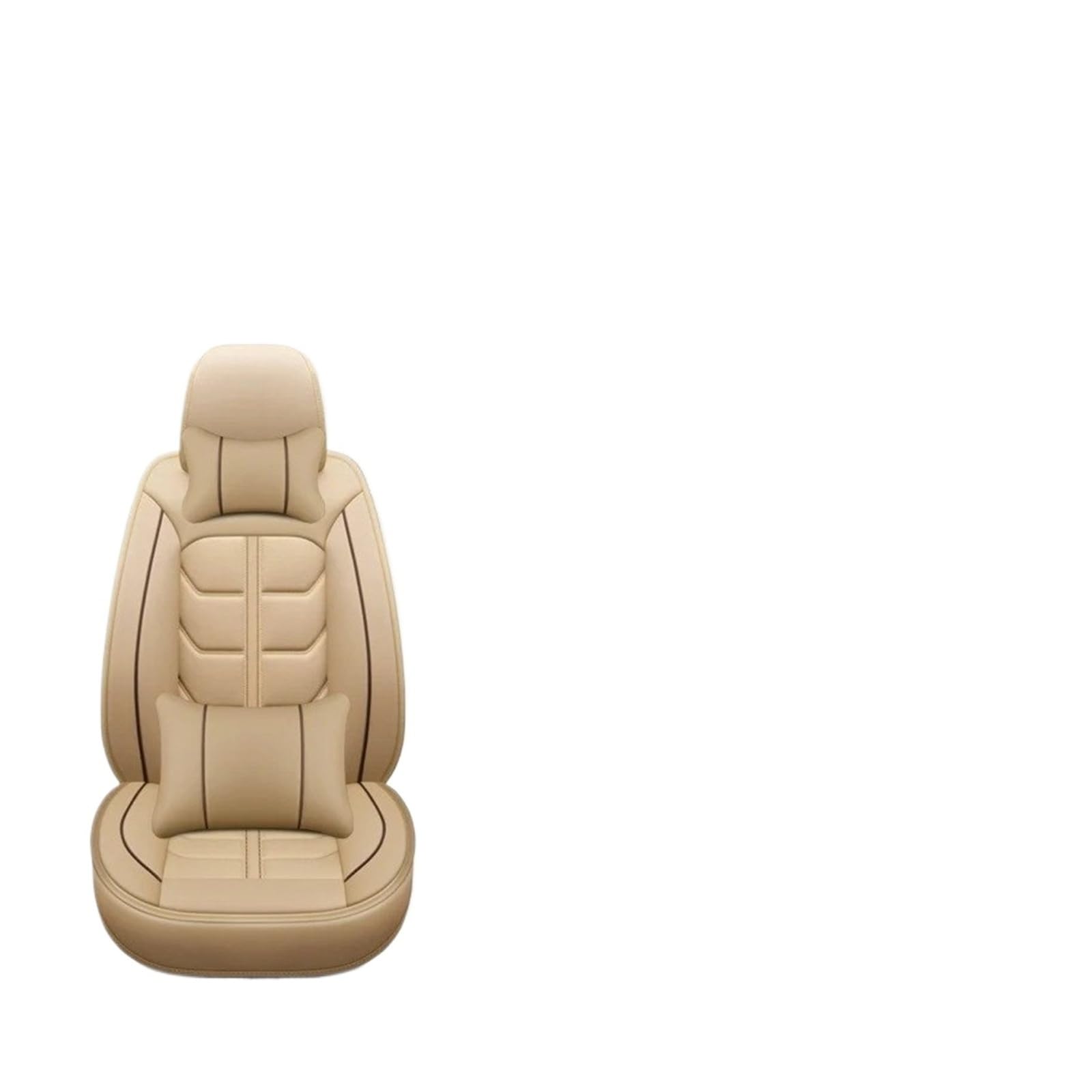 Housses de siège de voiture beige protecteurs de siège universels Lancer