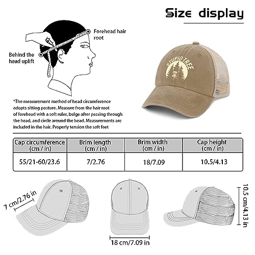Image of OOMOO Disc Golf Snapback Cap - Distressed Mens & Womens Hat - Stupid Tree Theme