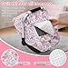 Car Seat Cover Baby Girls, Mink Dot Carseat Covers for Newborn with Breathable Mesh and Sun Shade Window, Warm Stretchy Infant Car Seat Canopy Snug Fit Baby Carrier, Stroller