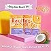 Rayitos de Sol Body Hair Bleach Kit with Coconut Oil Powder Bleach Peroxide Vol 30 - 9% Itch-Free | Legs Back Abdomen Arm Hair Bleach | Skin Protection and Nourishment