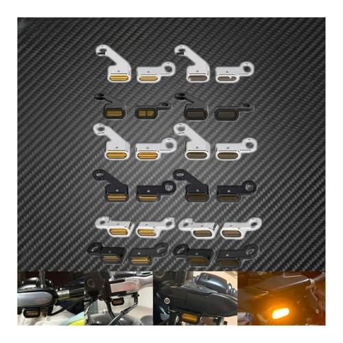 Clignotant LED moto finition premium pour Softail et Custom
