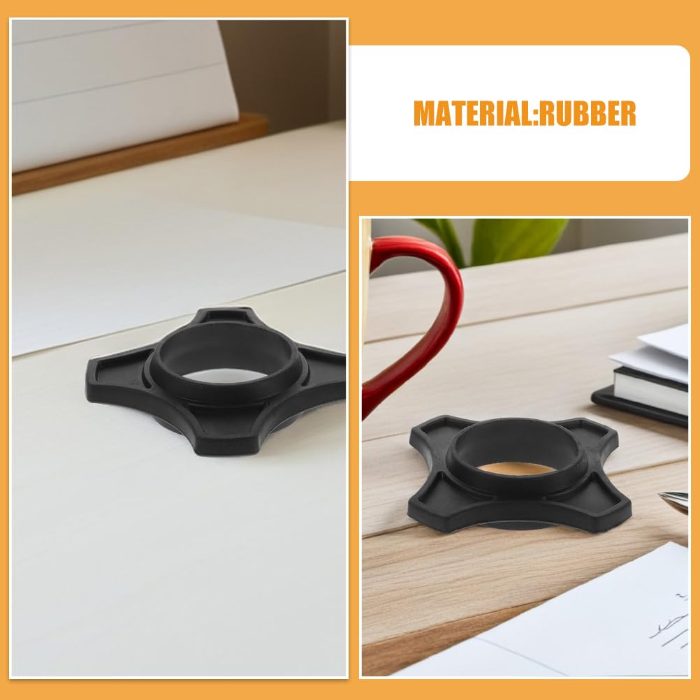 Vaguelly 30pezzi Anello per Microfono in Gomma Anti-rotolamento Anello Antiscivolo per Microfono Portatile di Accessori per Protezione Anti-caduta