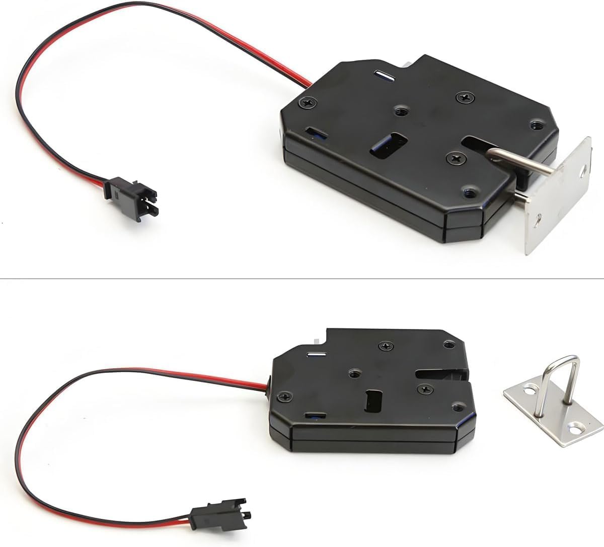 DC 12V Electric Lock Electronic Cabinet Lock for Cupboard Drawer Door Access Control System (No Detection Switch), for Cupboard, Drawer, Lockers