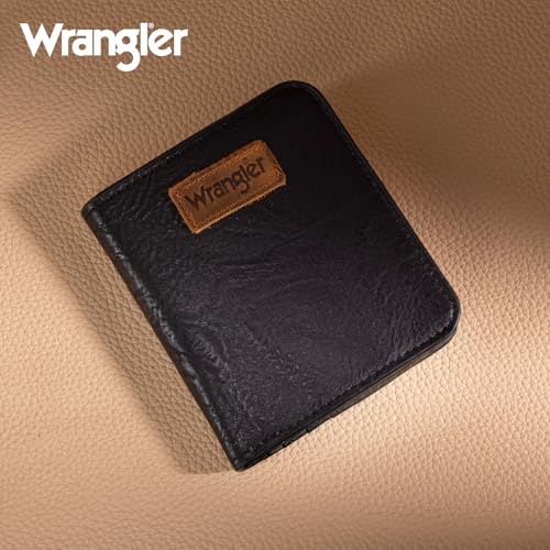 Image of Montana West X Wrangler Small Wallet Woman Black Minimalist Wallets for Ladies Female with Rfid Lining and A Coin Purse