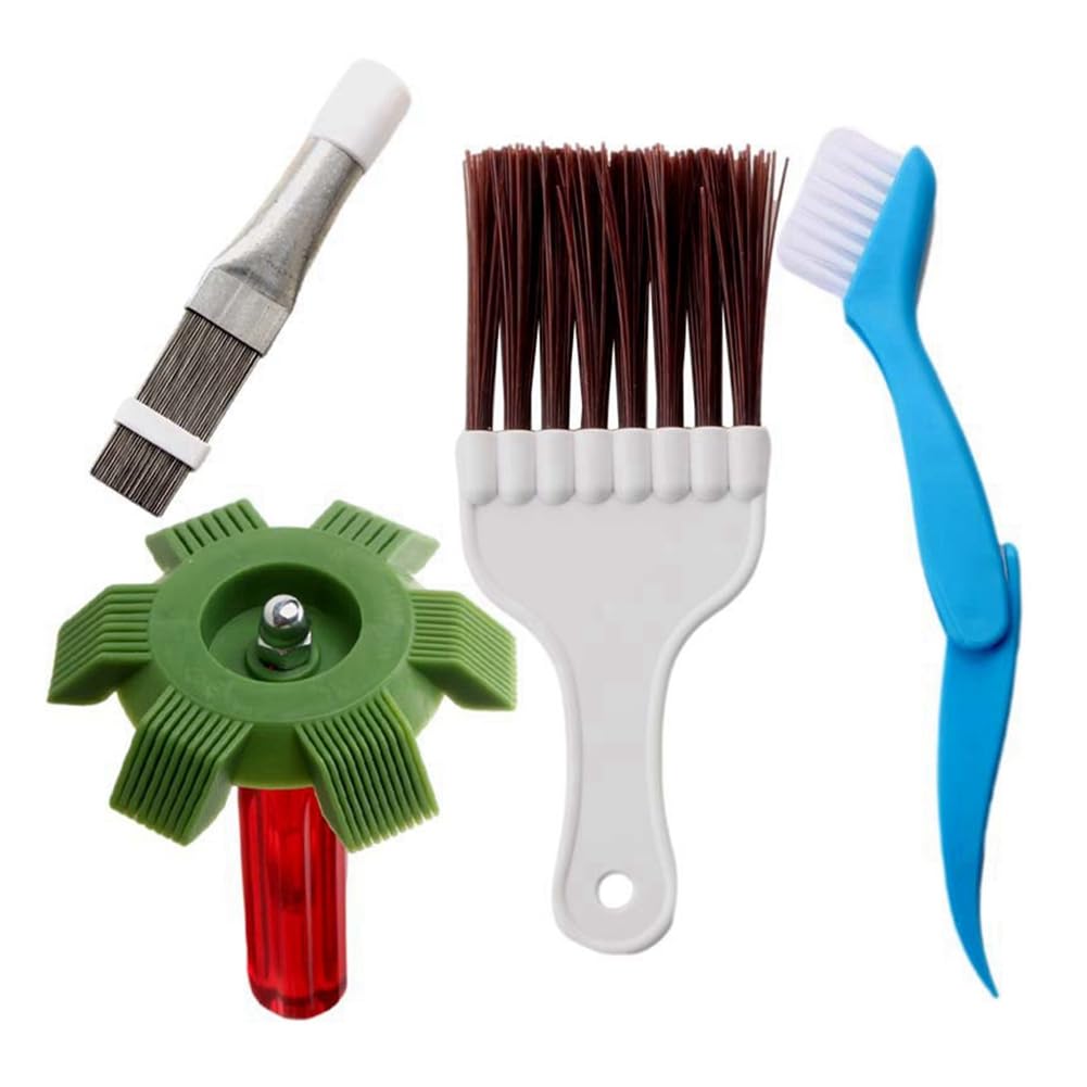 CTRLZS 4-Piece Condenser Cleaning Brush Set, Suitable for Dryers, Air Conditioners and Refrigerators.