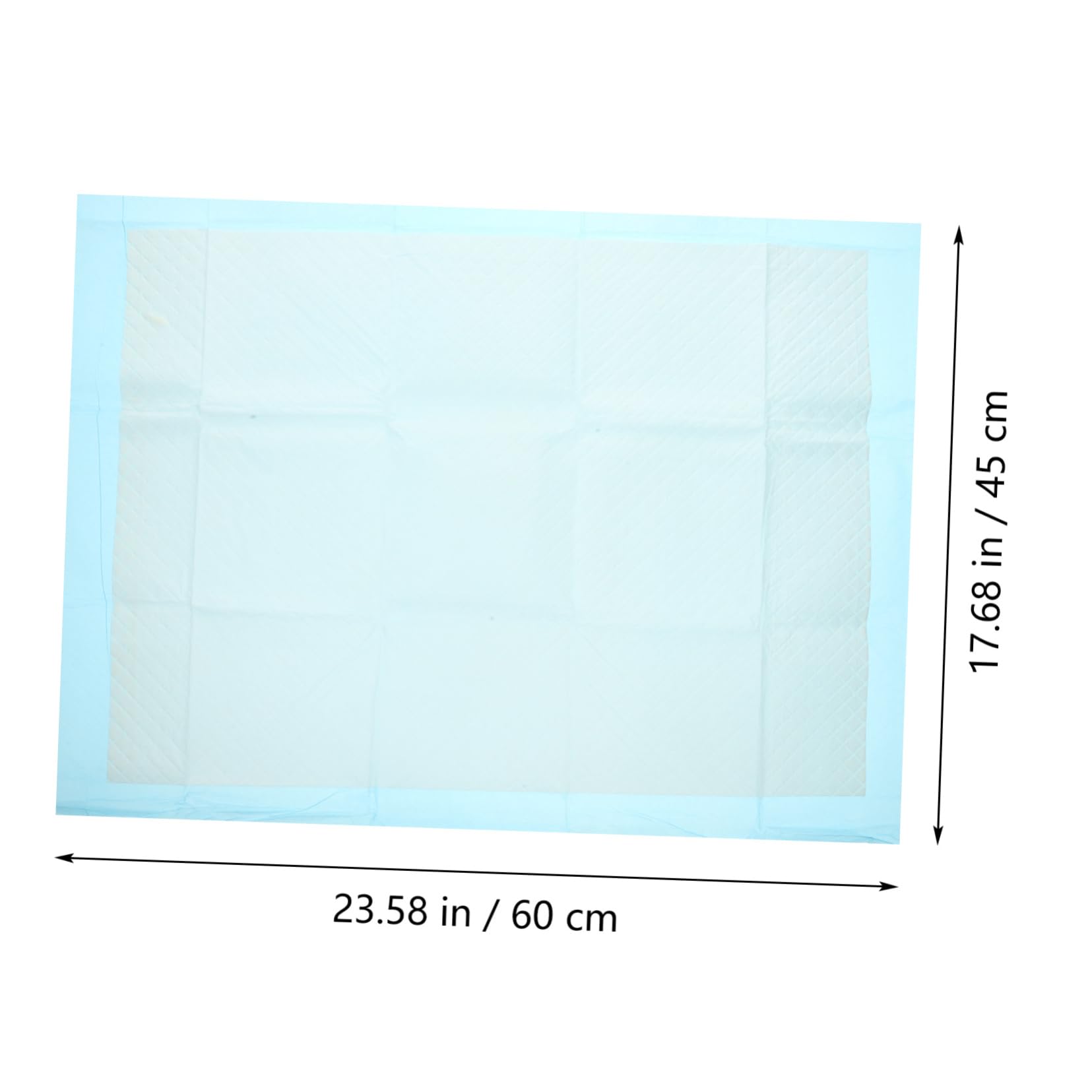 TOYANDONA Alfombrillas Sanitarias para Mascotas Absorbentes Y Resistentes Al Agua Entrenamiento para Perros Y Cachorros para Casa Y 50 Piezas*2
