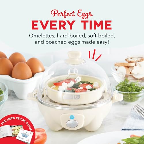 image for DASH Rapid Egg Cooker: 7 Egg Capacity Electric Egg Cooker for Hard Boi